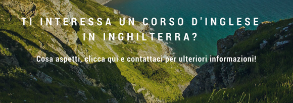 Corsi d'inglese in Inghilterra