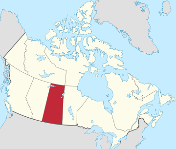 Saskatchewan canada mappa small