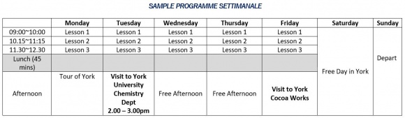 Sample Programme