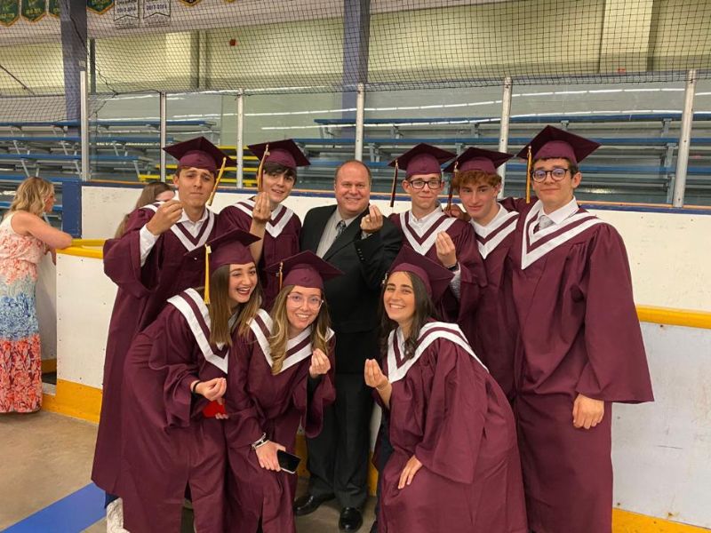 Studenti alla graduation a Kamloops in Canada