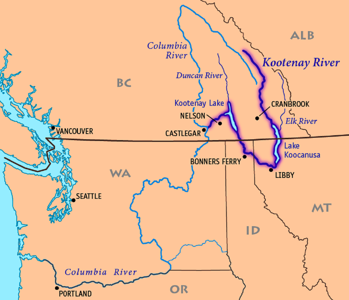 Kootenay_River_Map